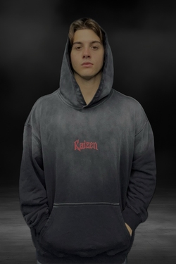 Oversized Vintage "First Step is Self Belief" Zyzz Hoodie