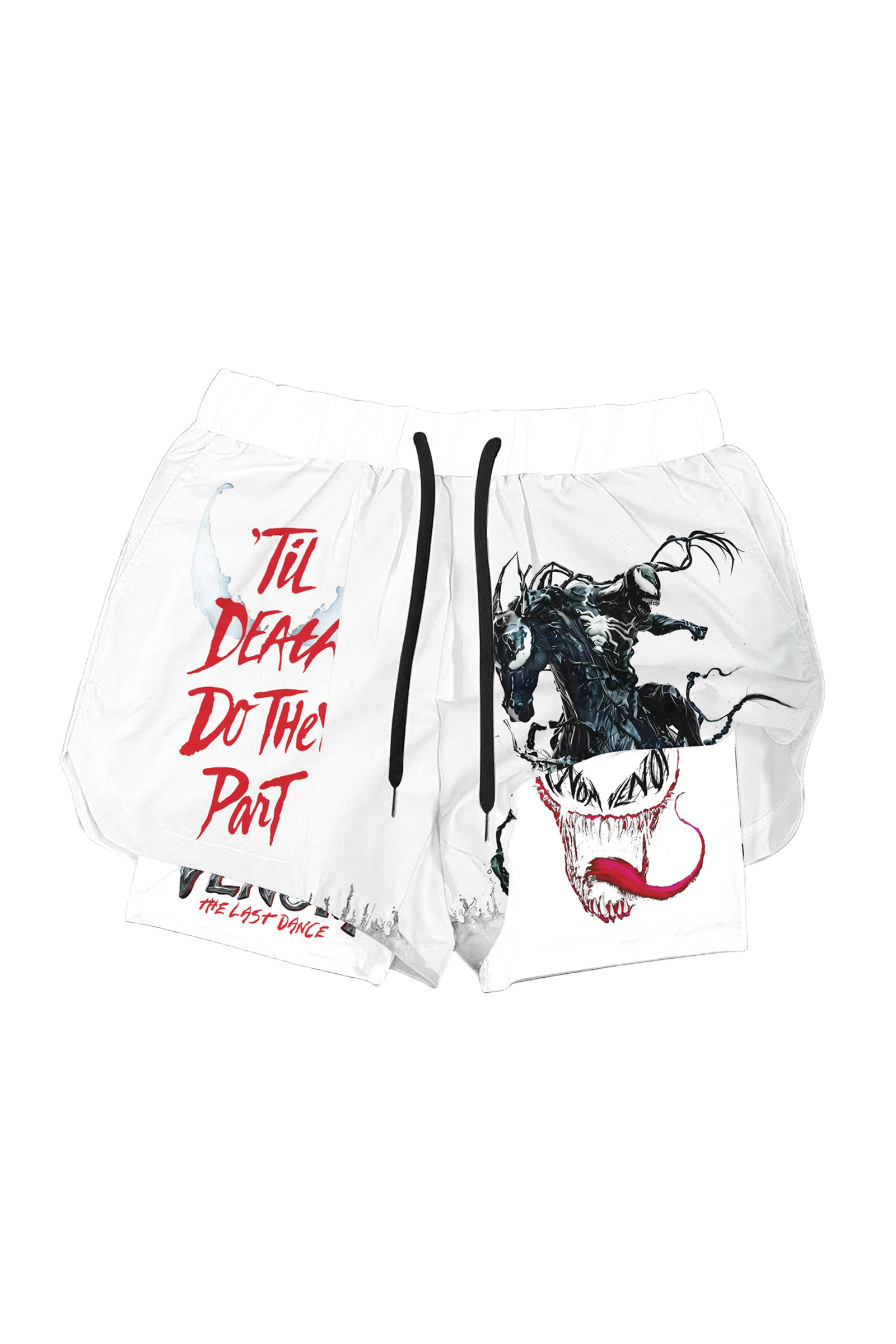 Split Personalities Venom Shorts