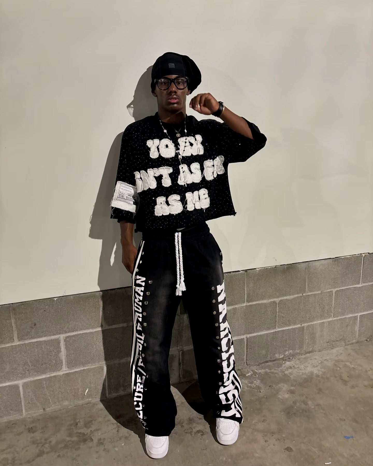 Yo Ex Isn't As Fly As Me Y2K Streetwear Set