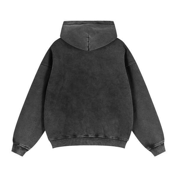 Kaizen Zip Boxy Vintage Hoodie
