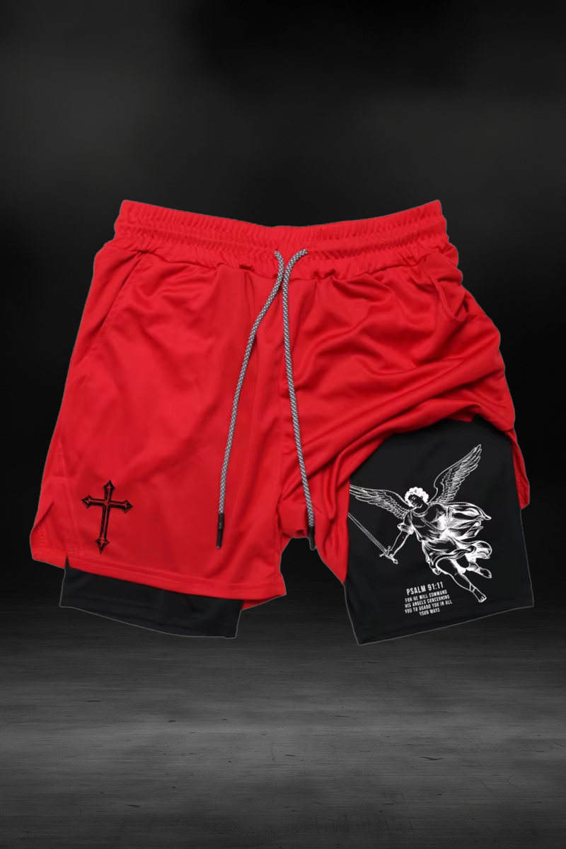 St.Michael the Archangel Gym Performance Shorts