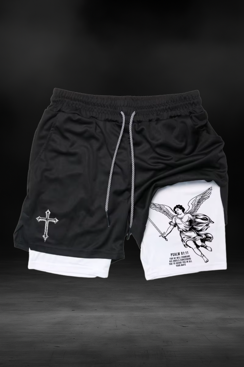 St.Michael the Archangel Gym Performance Shorts