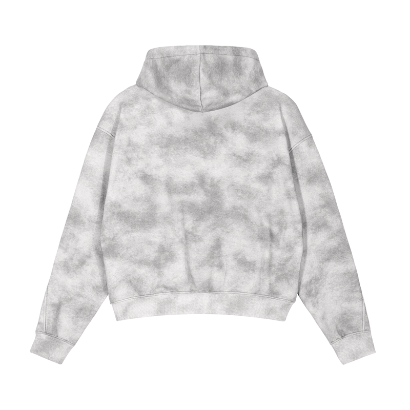 Kaizen Washed Zip-Up Fleece Hoodie