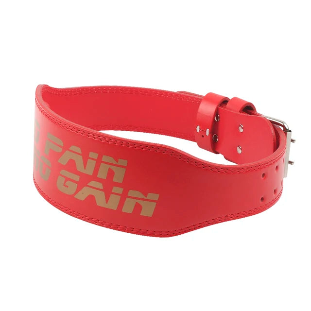 "No Pain No Gain" Weight Lifting Belt - KaizenStyle