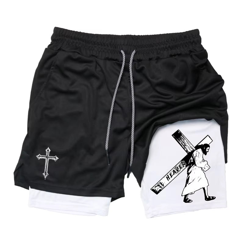 St.Michael the Archangel Gym Performance Shorts