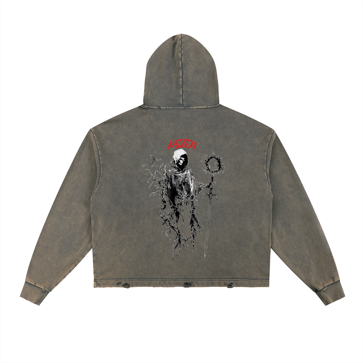 137 Grim Reaper Vintage Hoodie