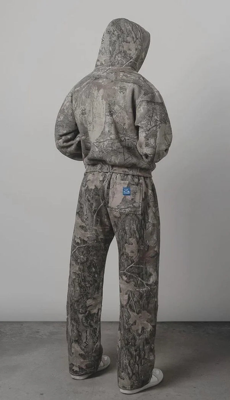 Camo Oversized 2 Piece Set 