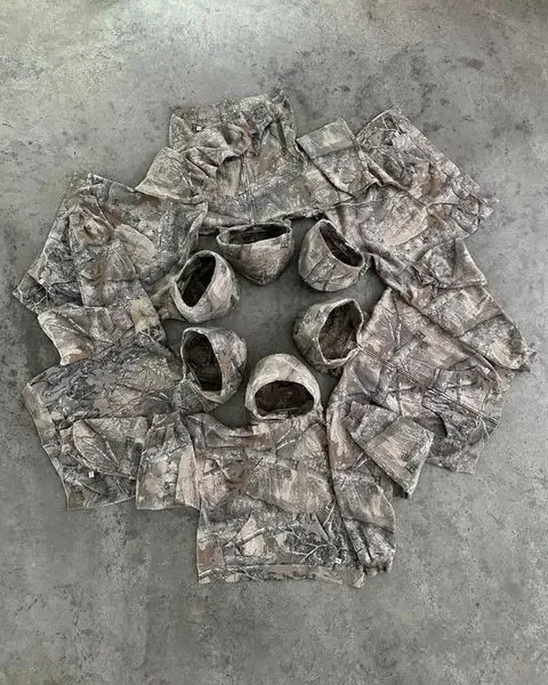 Camo Oversized 2 Piece Set 