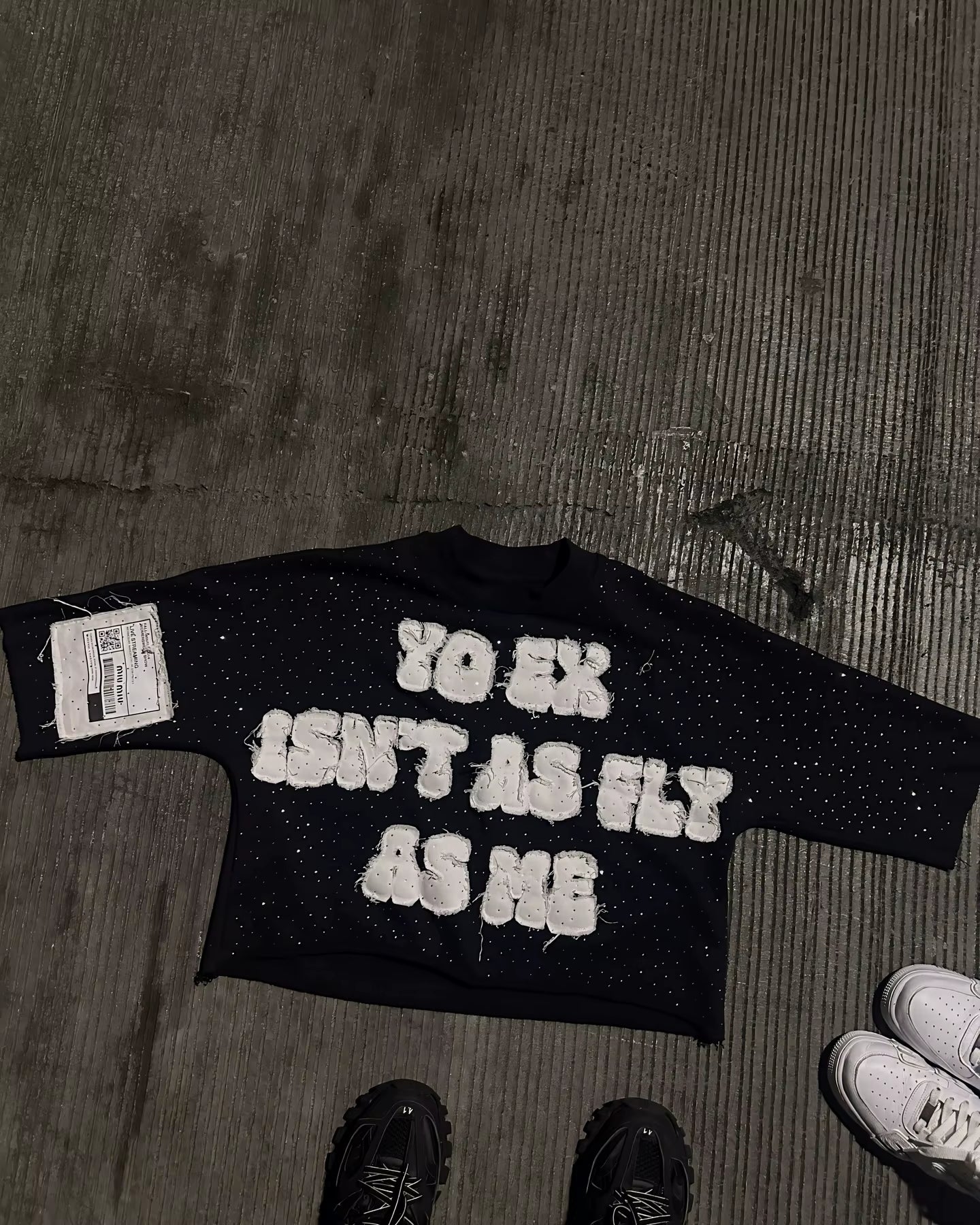 Yo Ex Isn't As Fly As Me Y2K Streetwear Set