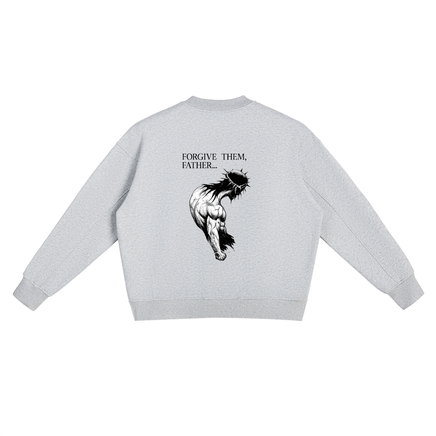 87 Forgive Them Father Crewneck Long Sleeve