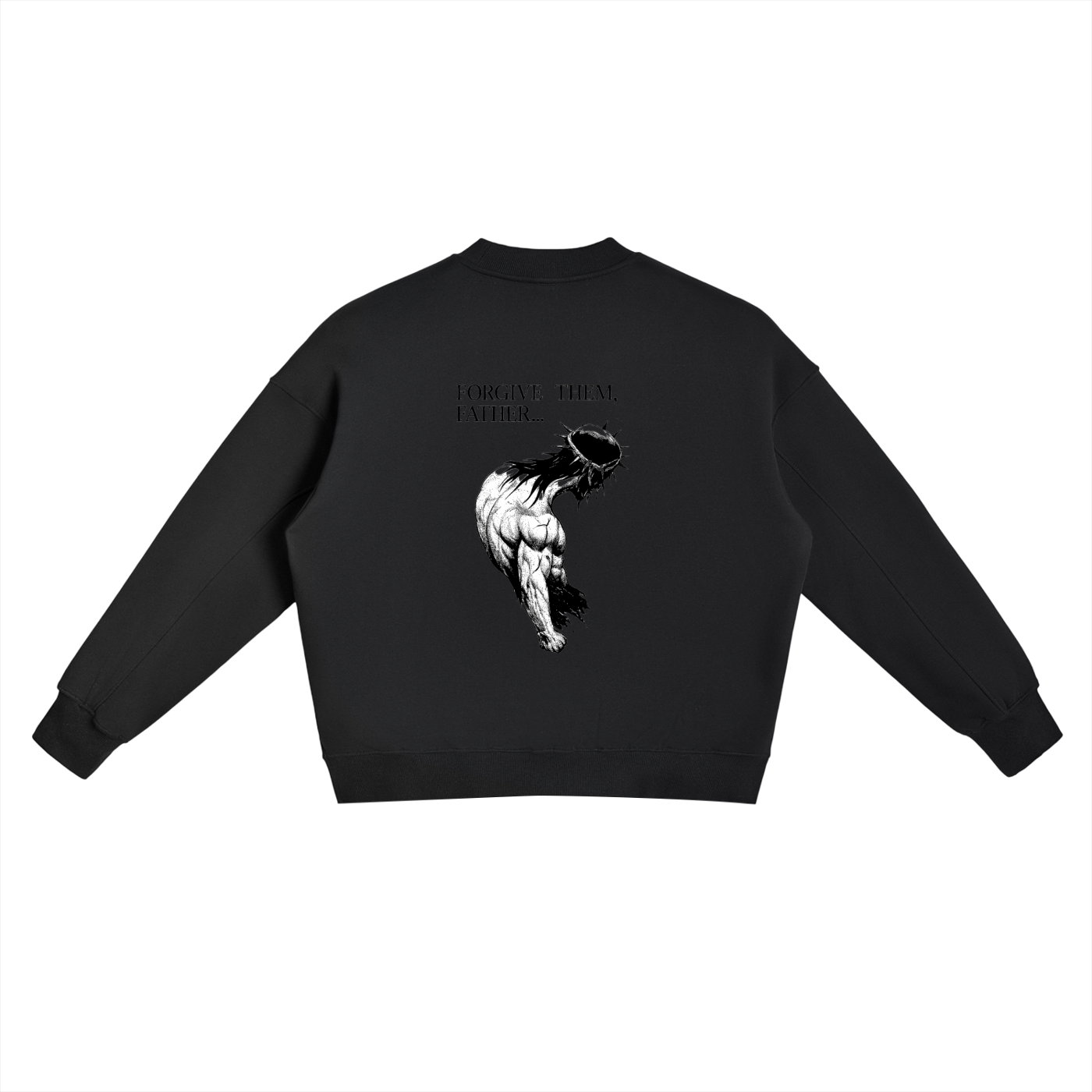 87 Forgive Them Father Crewneck Long Sleeve
