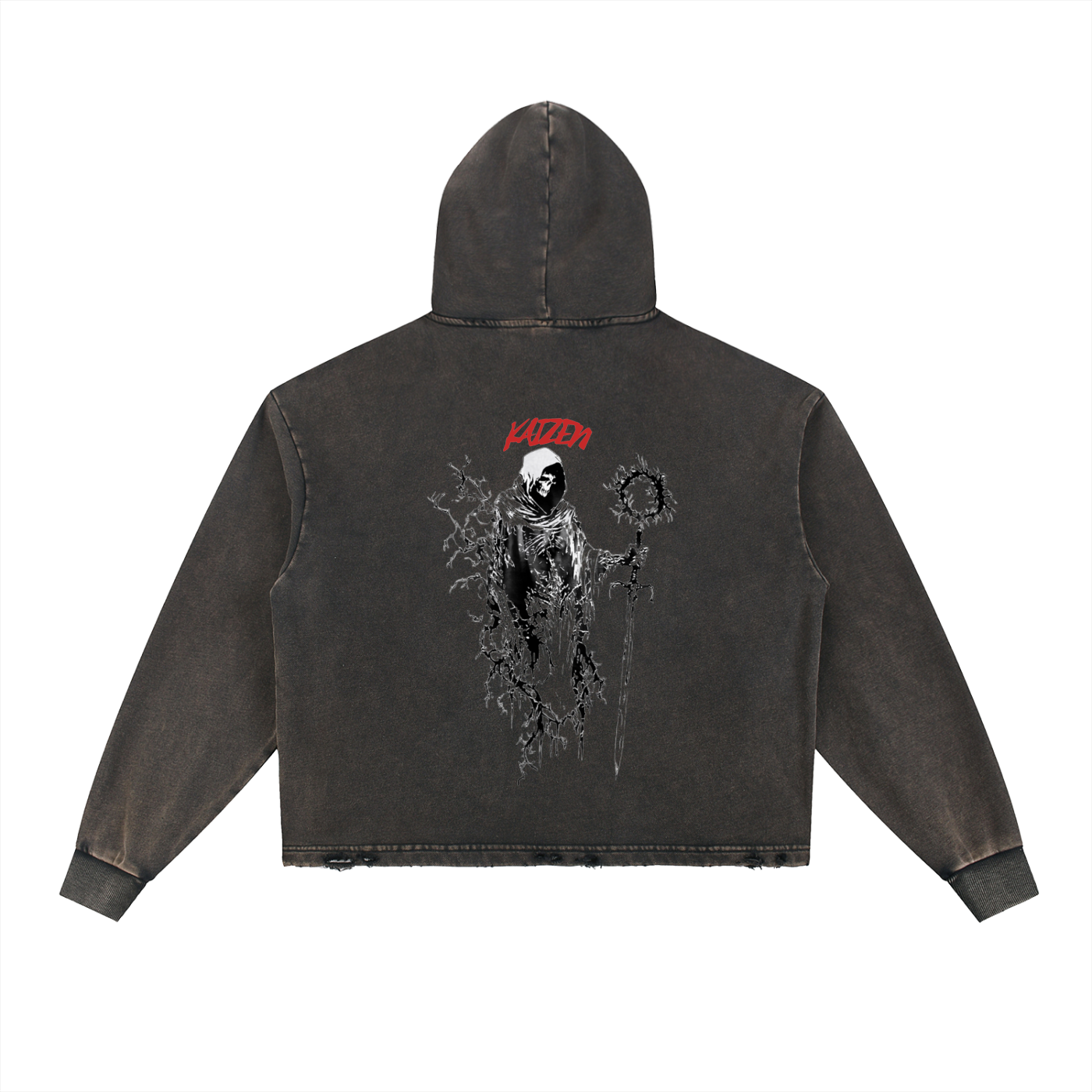 137 Grim Reaper Vintage Hoodie