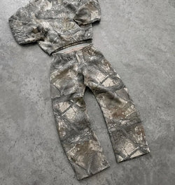 Camo Oversized 2 Piece Set 