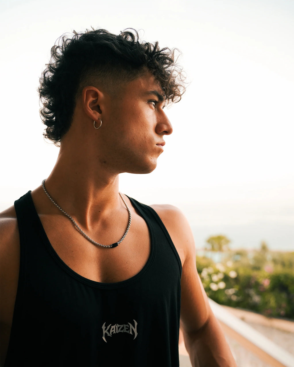 159 - Kaizen Stringer Tank Black