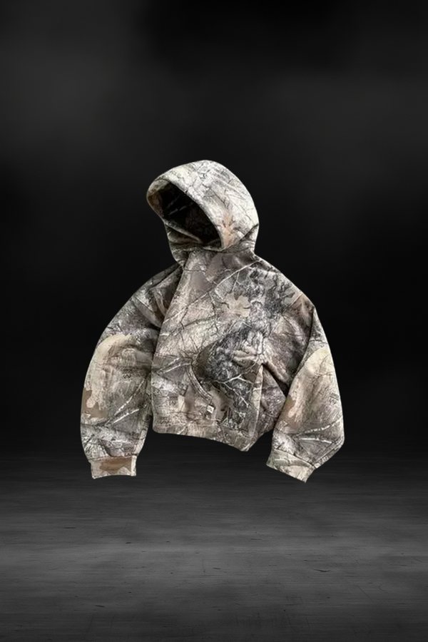 Kaizen Camo Oversized Hoodie