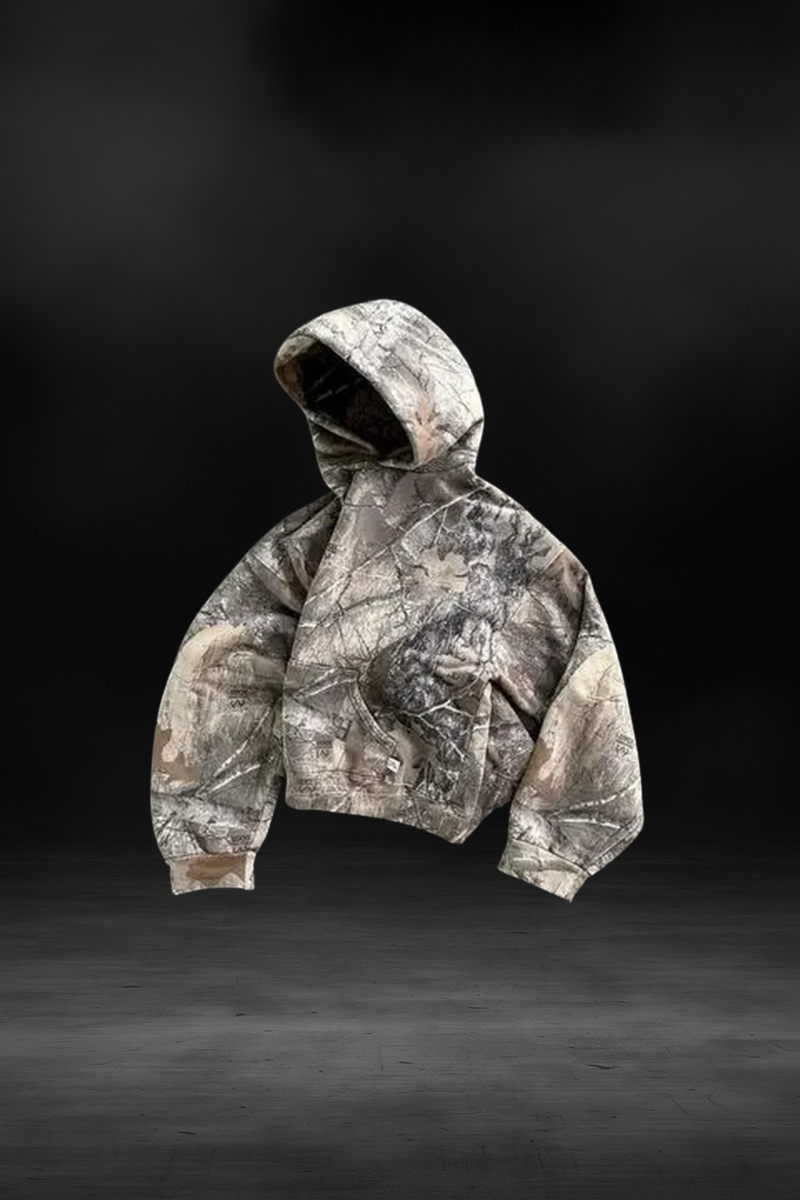 Kaizen Camo Oversized Hoodie