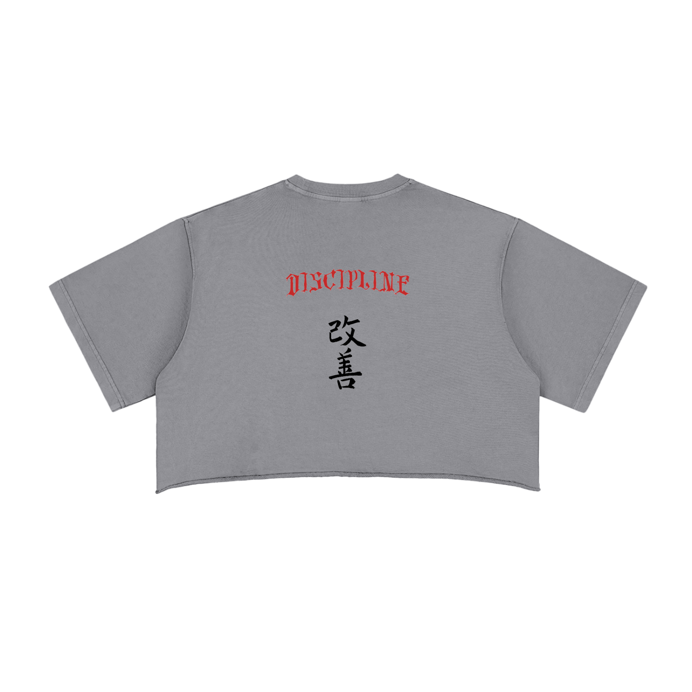 Kaizen Discipline Vintage Crop Top