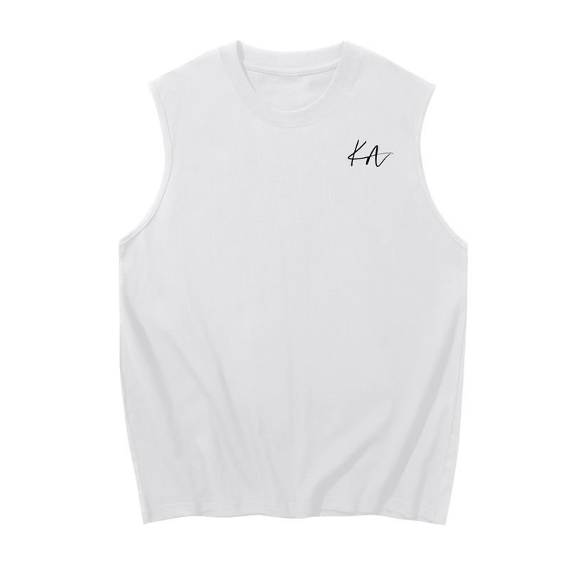 Kaizen Sleeveless Cotton Tank Top