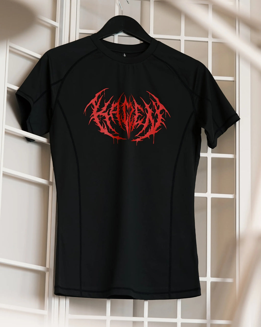 163 - Kaizen Red Craze Compression Tee