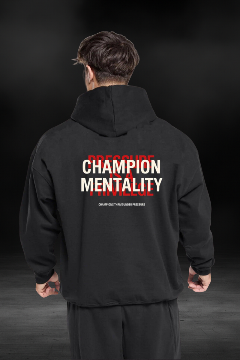 Champions Thrive Under Pressure Oversized Hoodie