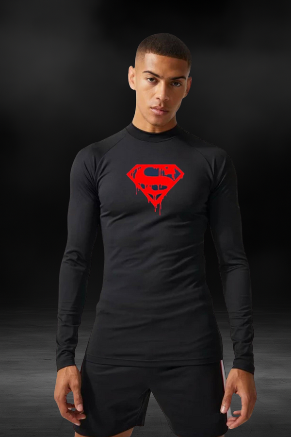 Superman Long Sleeve Compression