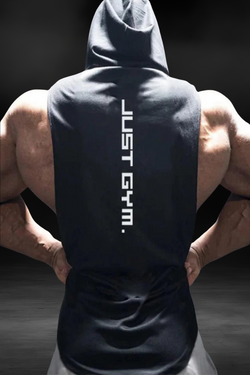Just Gym Hoodie Tank Top
