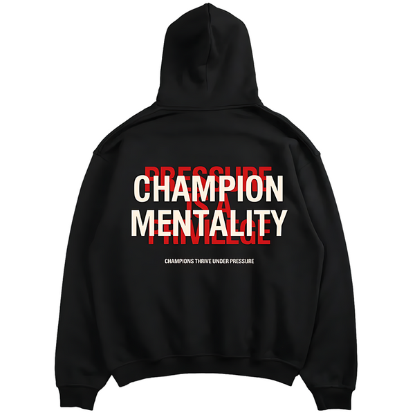 Champions Thrive Under Pressure Oversized Hoodie