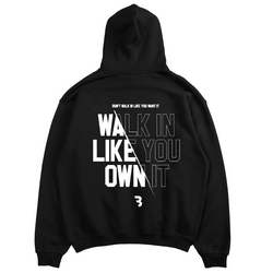 Walk Like You Own It Oversized Hoodie