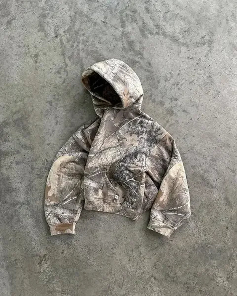 Camo Oversized 2 Piece Set 