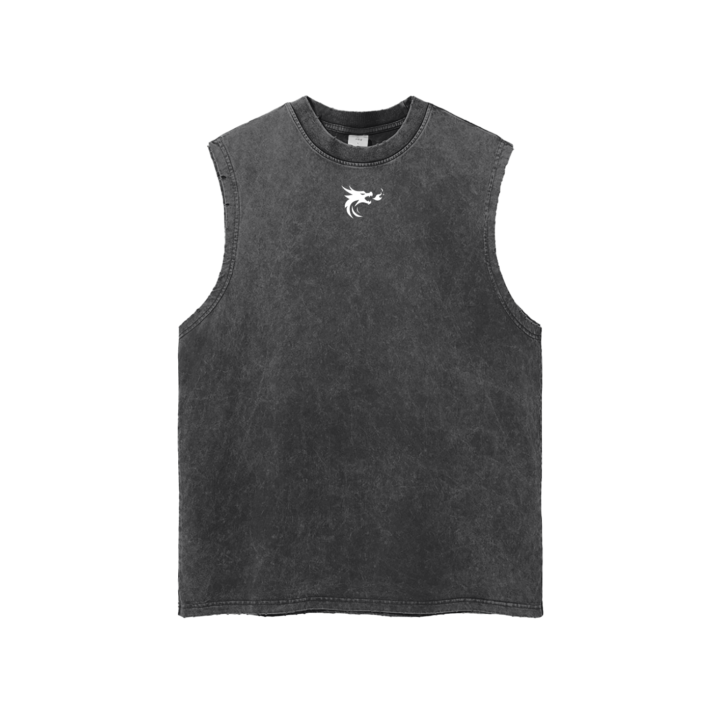 132 War of Christ Frayed Hem Tank Top
