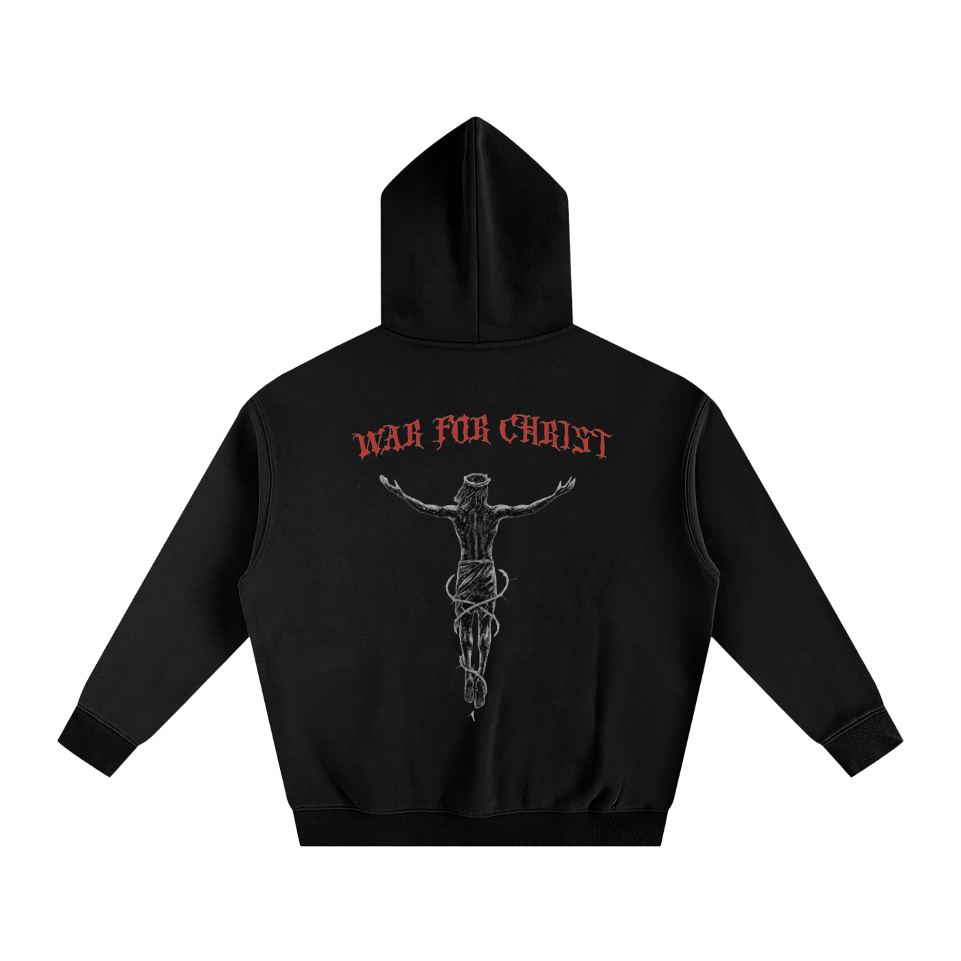 193 War of Christ Oversize Fleeced Hoodie