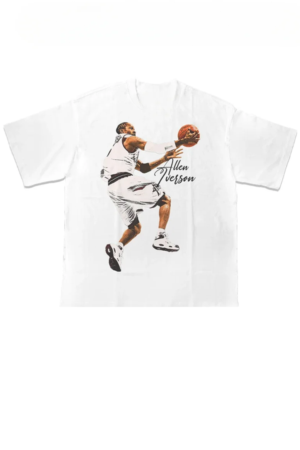 Allen Iverson "Straight Hoopin" Tee