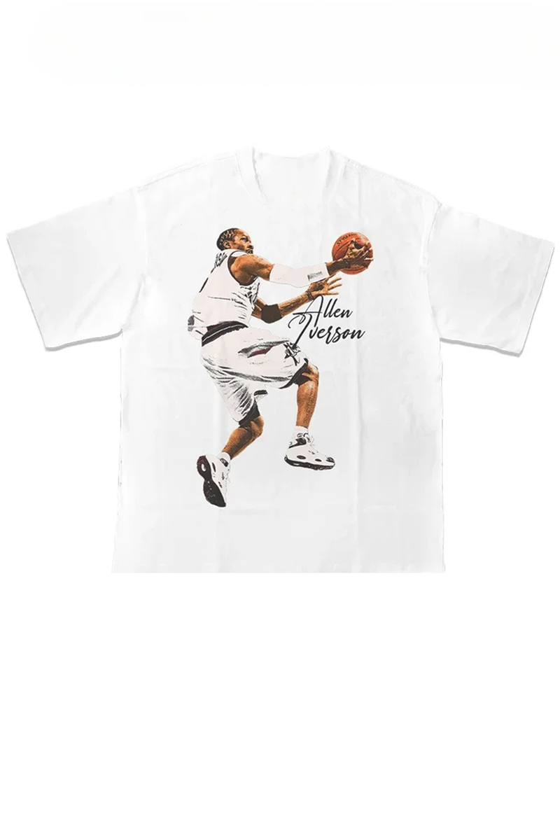 Allen Iverson "Straight Hoopin" Tee