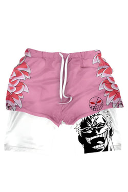 Unisex Black gym shorts featuring the Berserk logo, designed for comfort and performance during workouts.