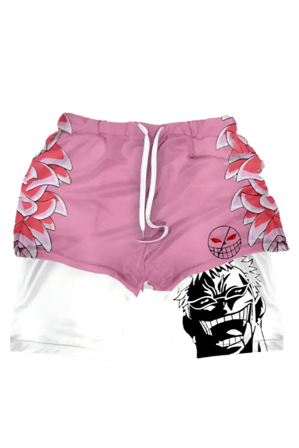Unisex Black gym shorts featuring the Berserk logo, designed for comfort and performance during workouts.