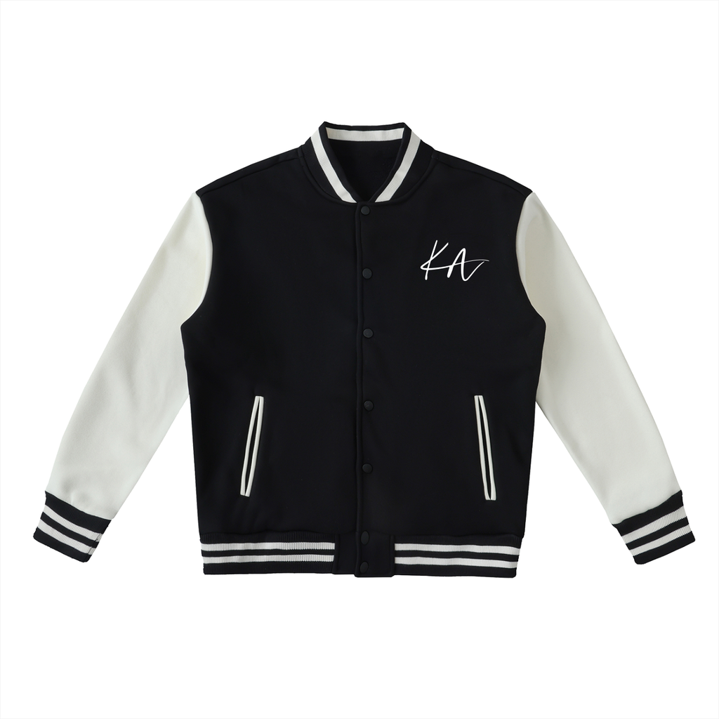Kaizen Two-Tone Fleeced Varsity Jacket