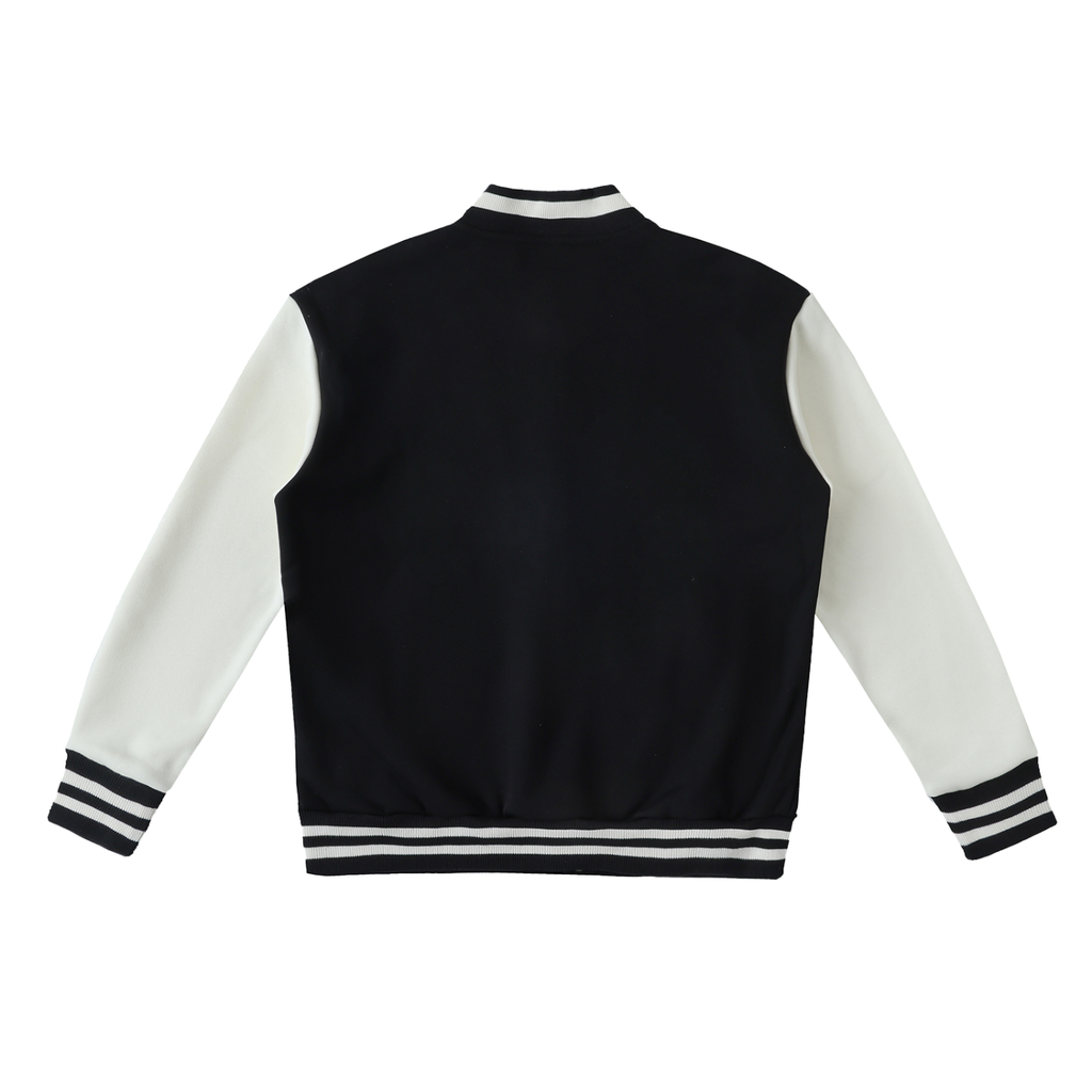 Kaizen Two-Tone Fleeced Varsity Jacket
