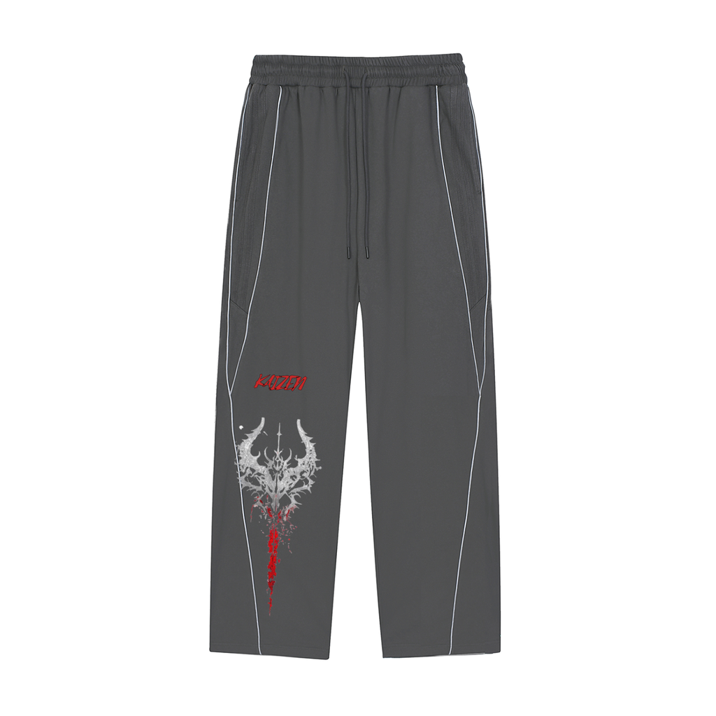 116 Berserk Sword Straight-Leg Sweatpants