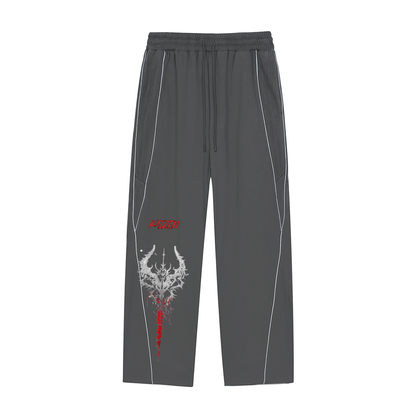 116 Berserk Sword Straight-Leg Sweatpants