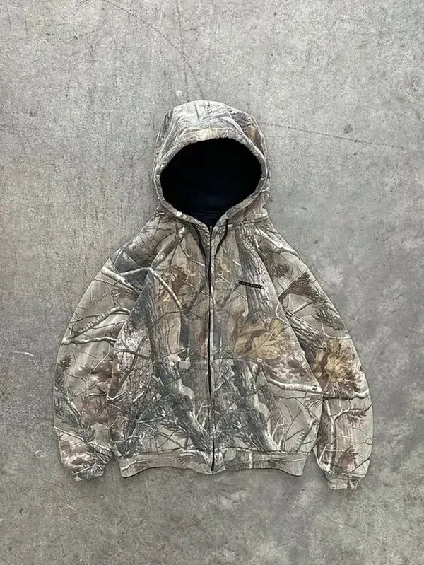 Camo Oversized 2 Piece Set 