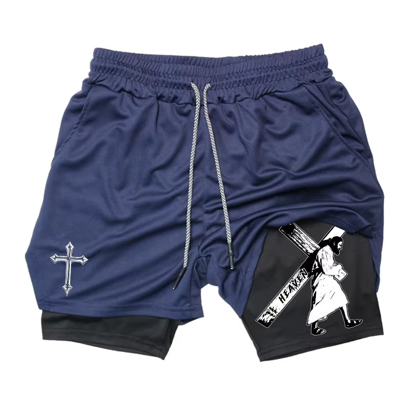 St.Michael the Archangel Gym Performance Shorts