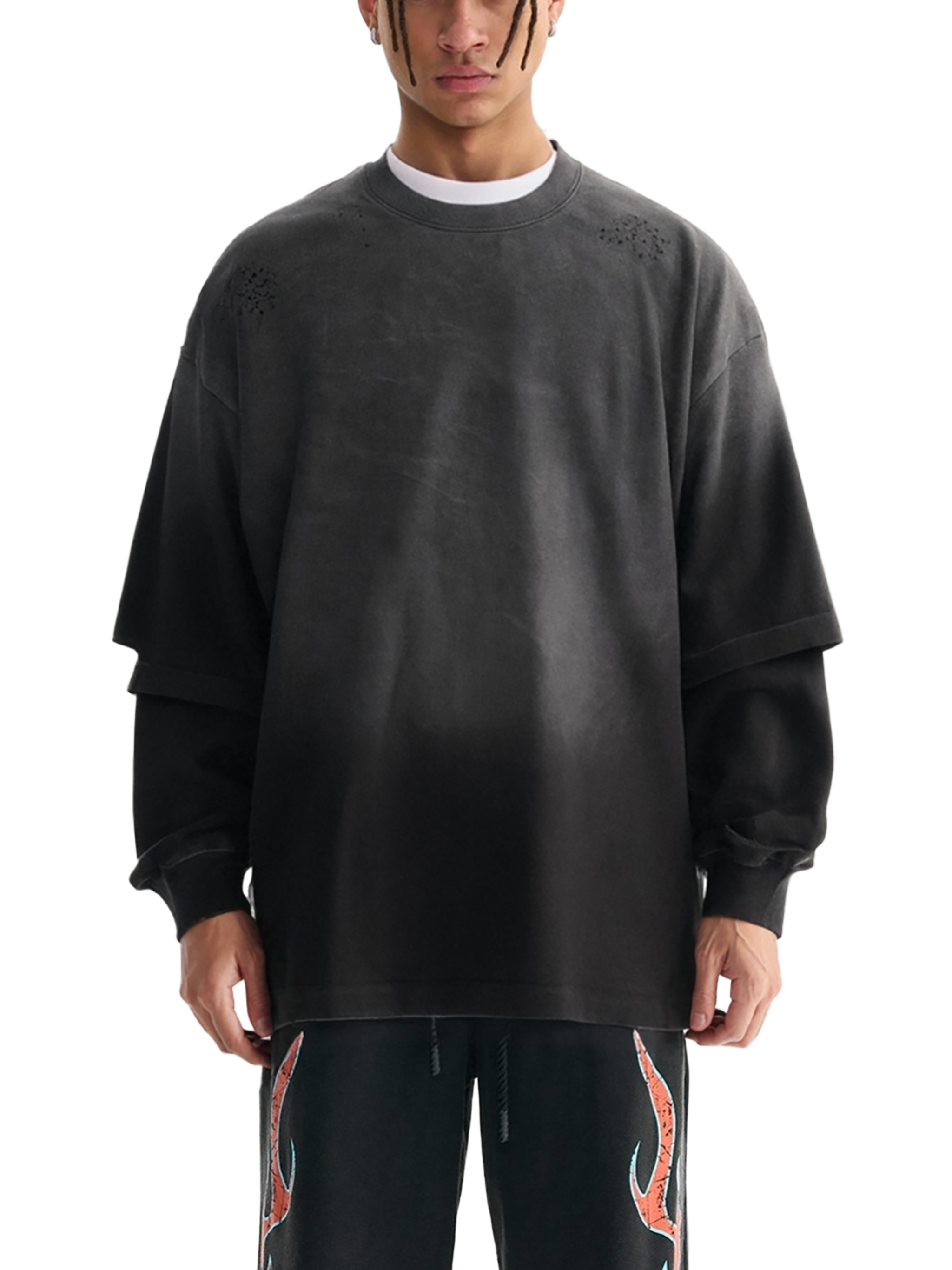 86 Forgive Them Father Long Sleeve Two-Piece Pump Cover