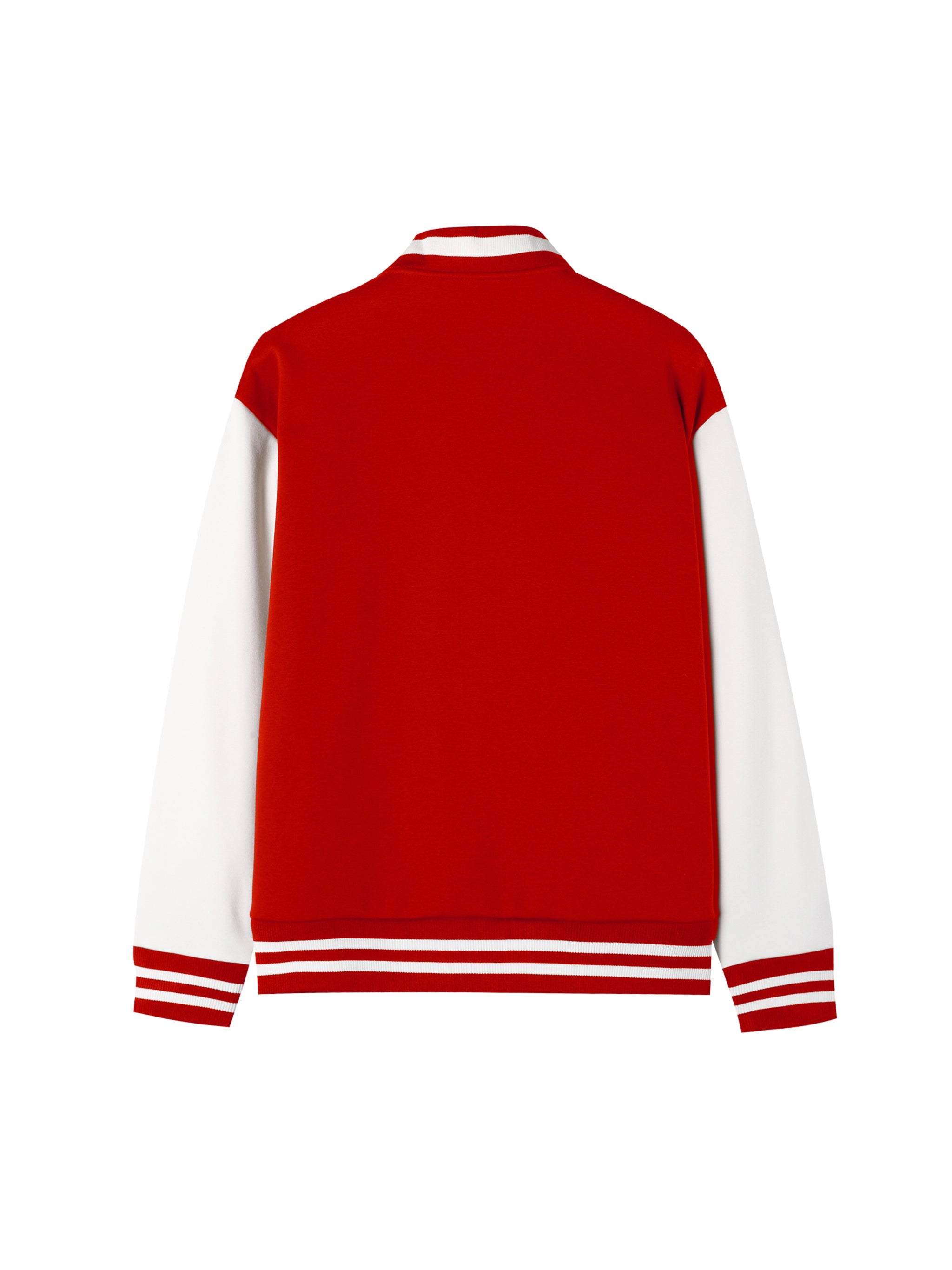 Kaizen Two-Tone Fleeced Varsity Jacket