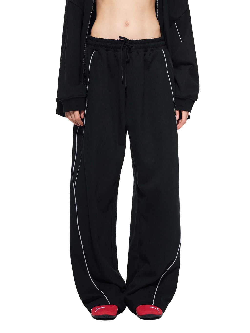 116 Berserk Sword Straight-Leg Sweatpants