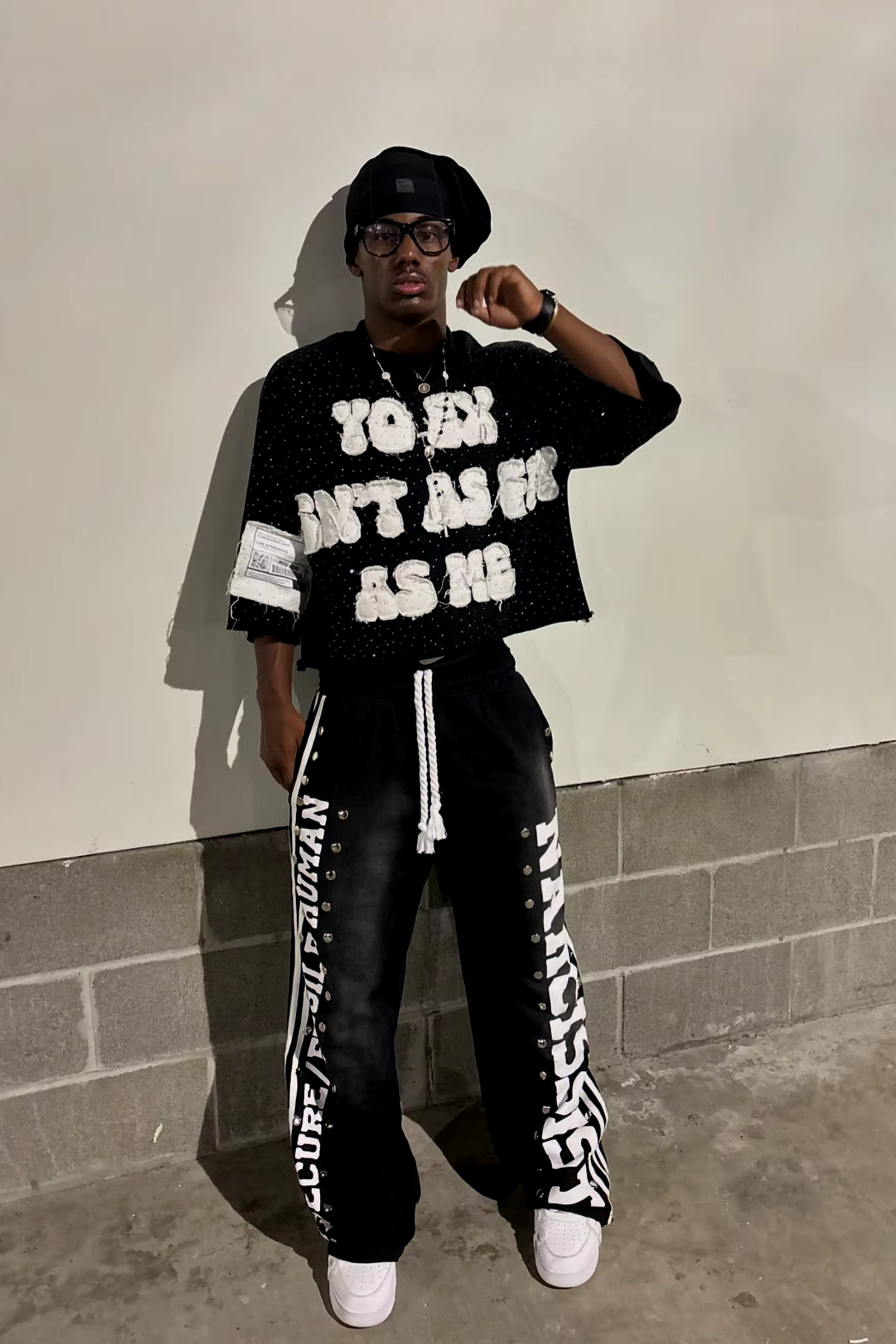 Yo Ex Isn't As Fly As Me Y2K Streetwear Set