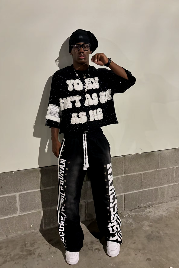 Yo Ex Isn't As Fly As Me Y2K Streetwear Set